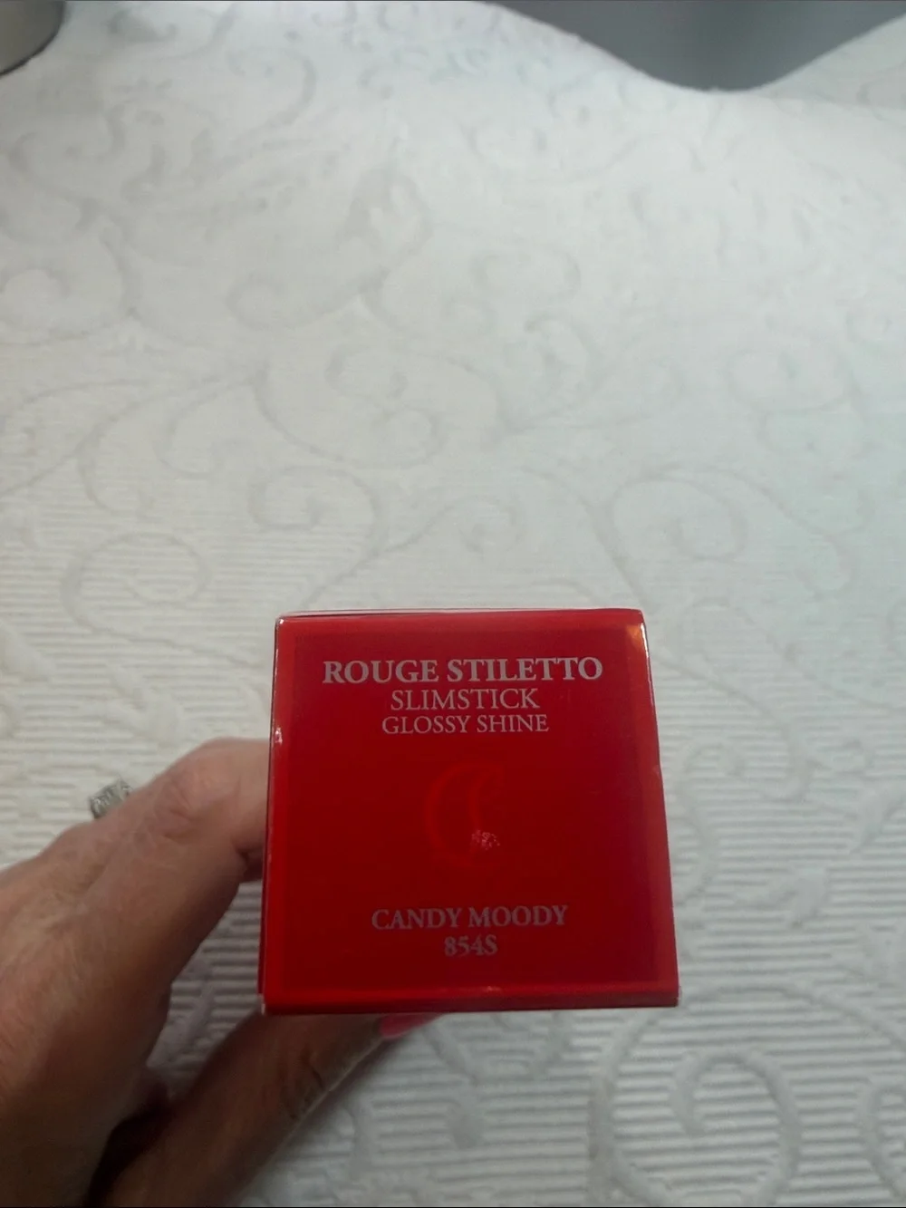 Christian Louboutin Rouge Stiletto Slimstick Candy Moody Glossy Shine Lipstick